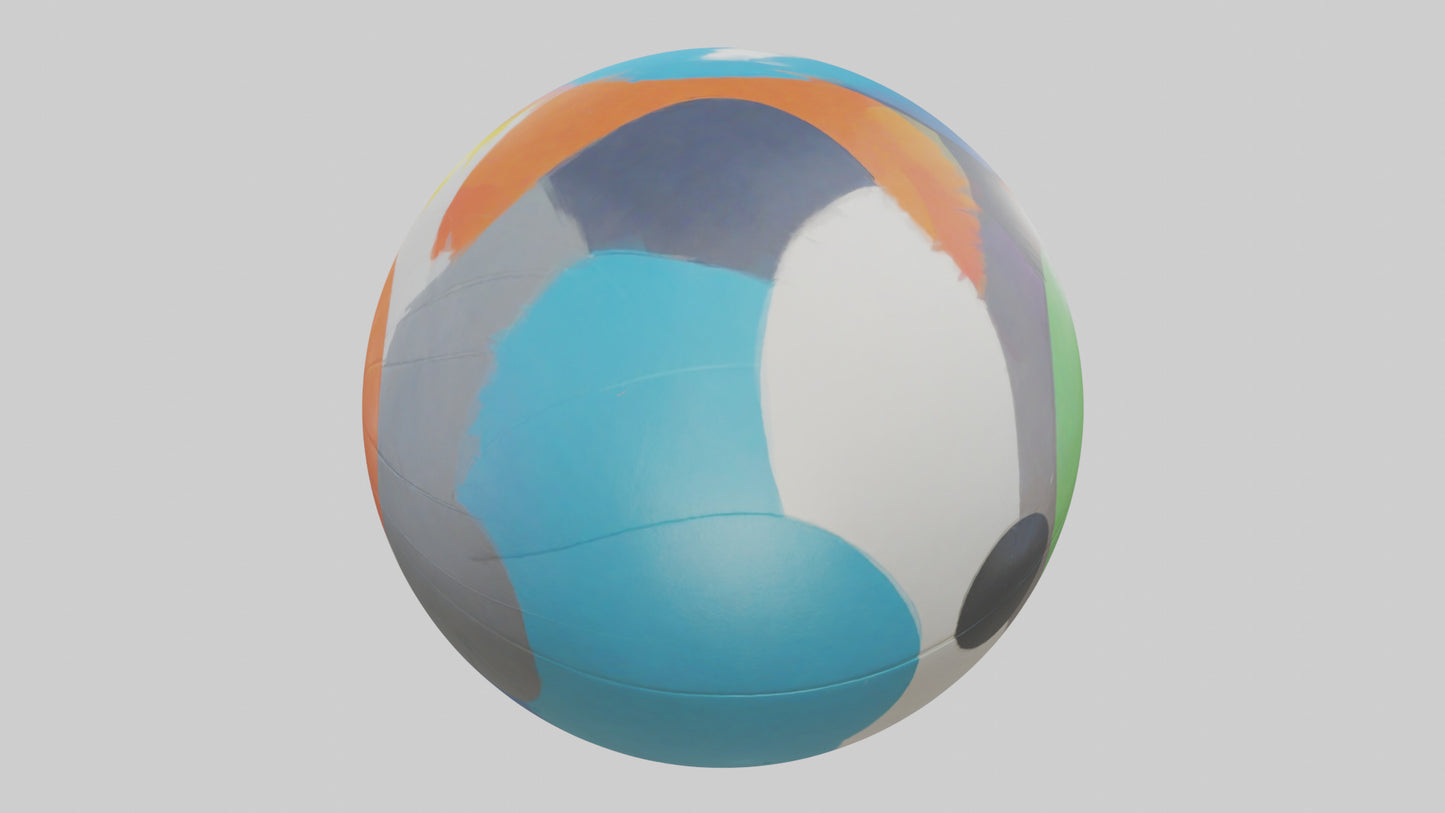 artoon Beachball model 3D model