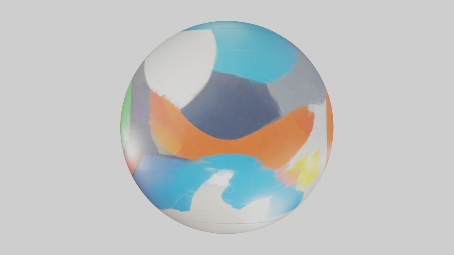 artoon Beachball model 3D model