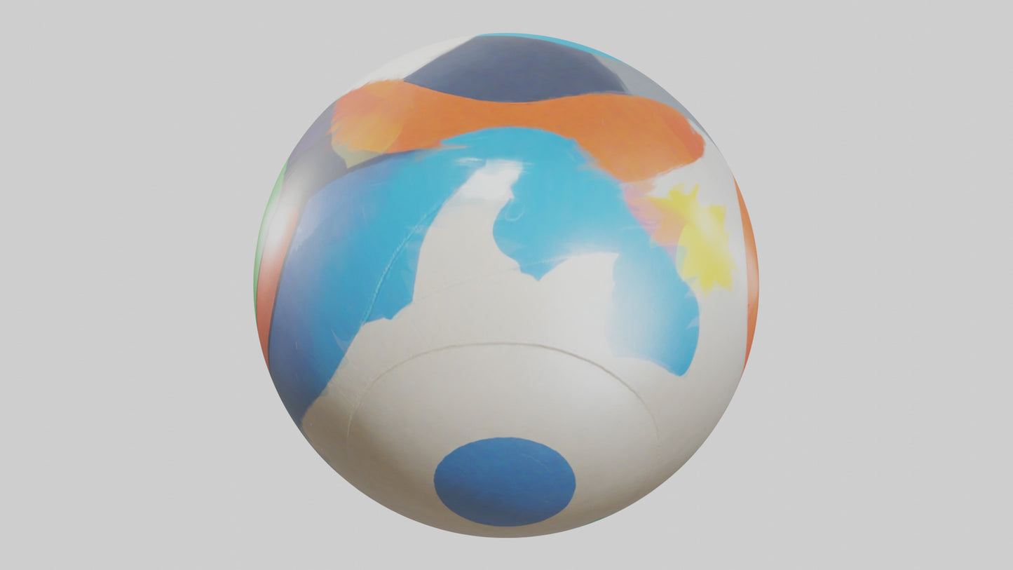 artoon Beachball model 3D model