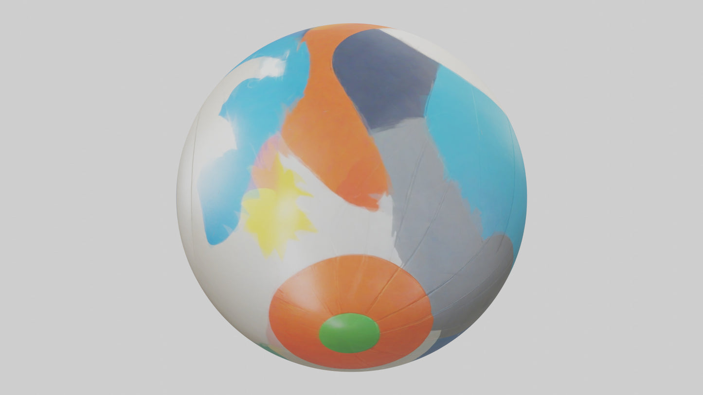 artoon Beachball model 3D model