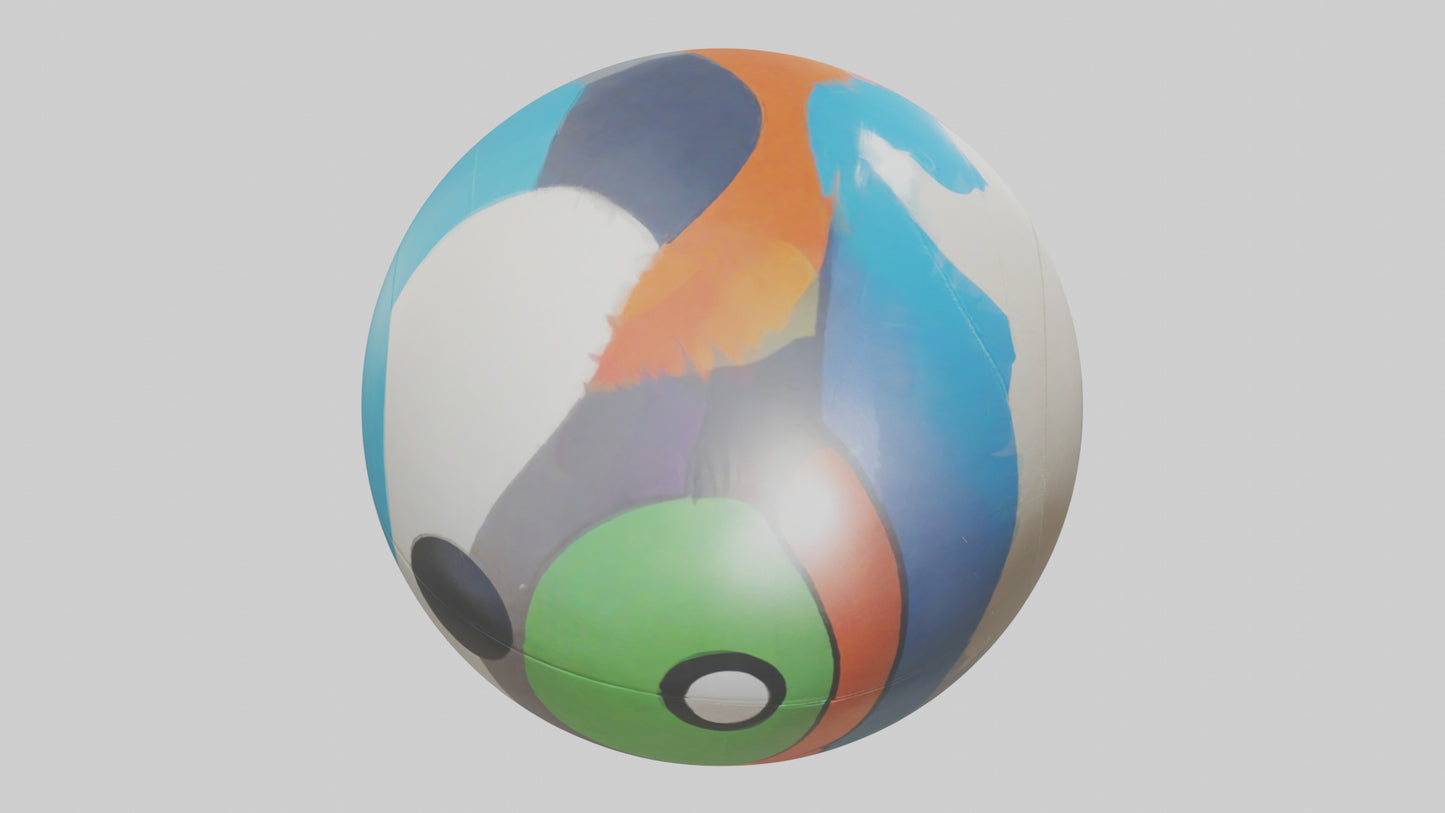 artoon Beachball model 3D model