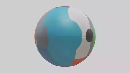 artoon Beachball model 3D model