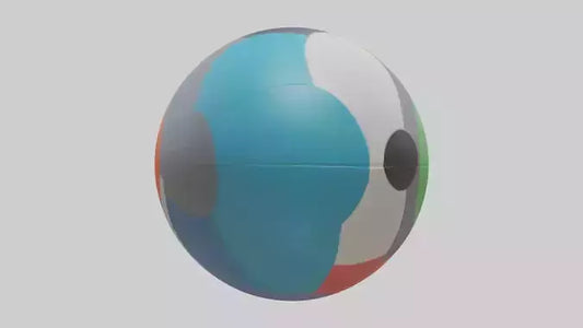 artoon Beachball model 3D model