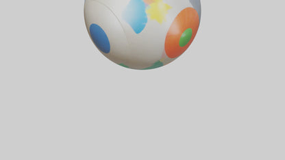artoon Beachball model 3D model