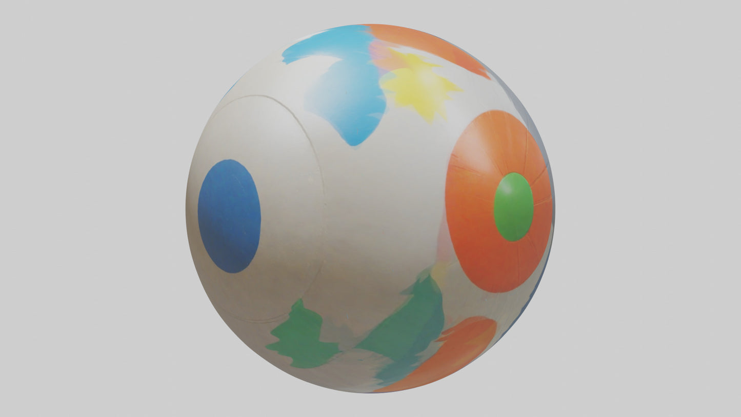 artoon Beachball model 3D model