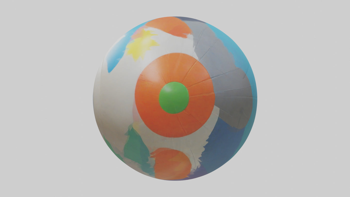 artoon Beachball model 3D model