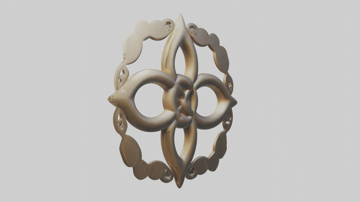 3D model Ashasymbol Model 1 VR / AR / low-poly