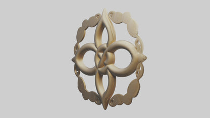 3D model Ashasymbol Model 1 VR / AR / low-poly