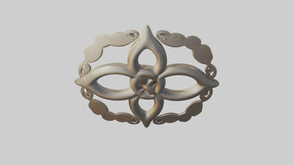 3D model Ashasymbol Model 1 VR / AR / low-poly