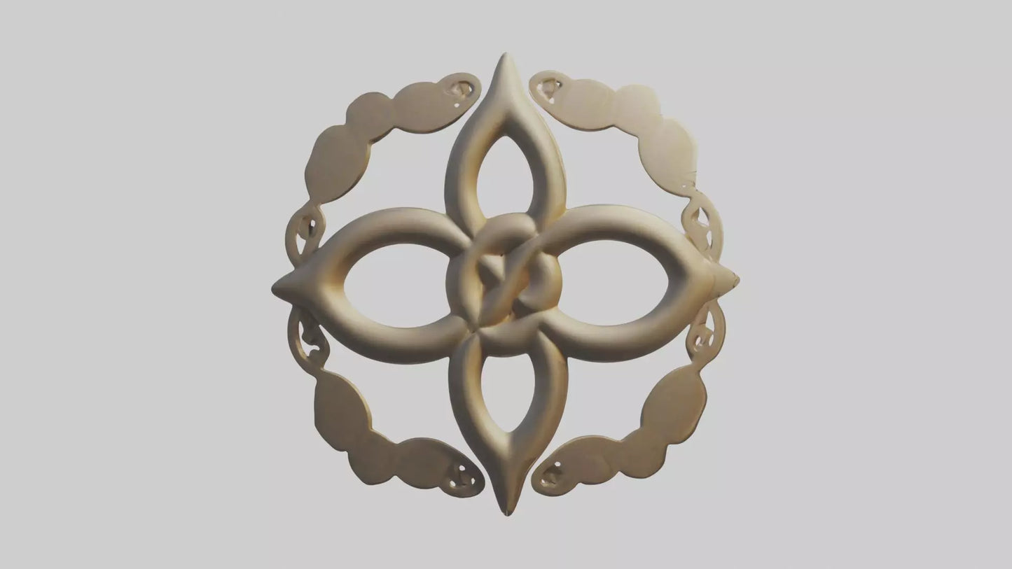 3D model Ashasymbol Model 1 VR / AR / low-poly