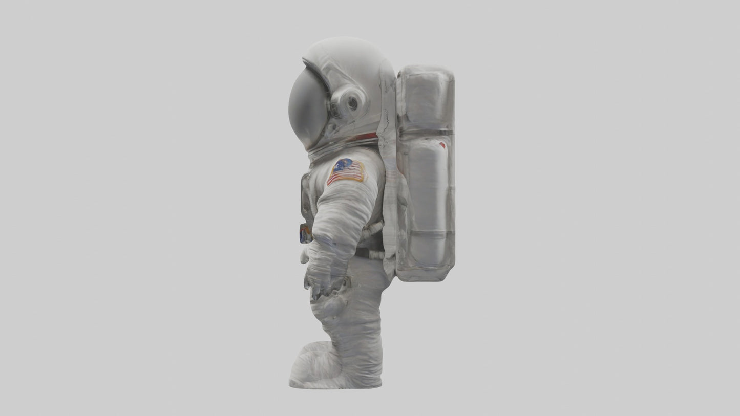 3D model Astronaut Suit Model 1 VR / AR / low-poly