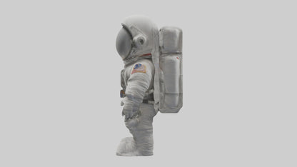 3D model Astronaut Suit Model 1 VR / AR / low-poly