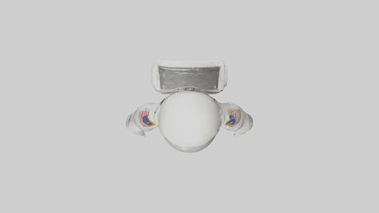 3D model Astronaut Suit Model 1 VR / AR / low-poly