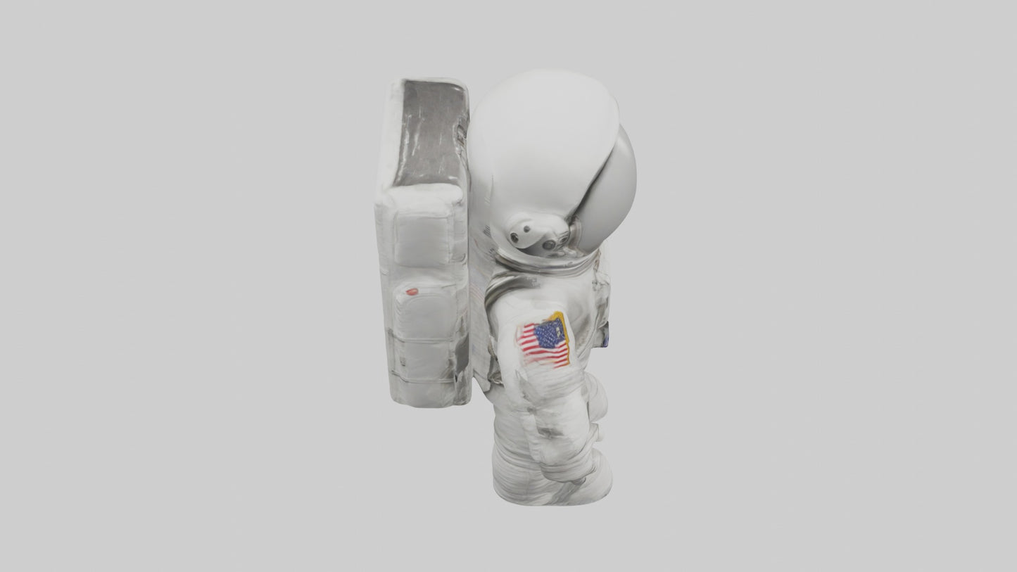 3D model Astronaut Suit Model 1 VR / AR / low-poly