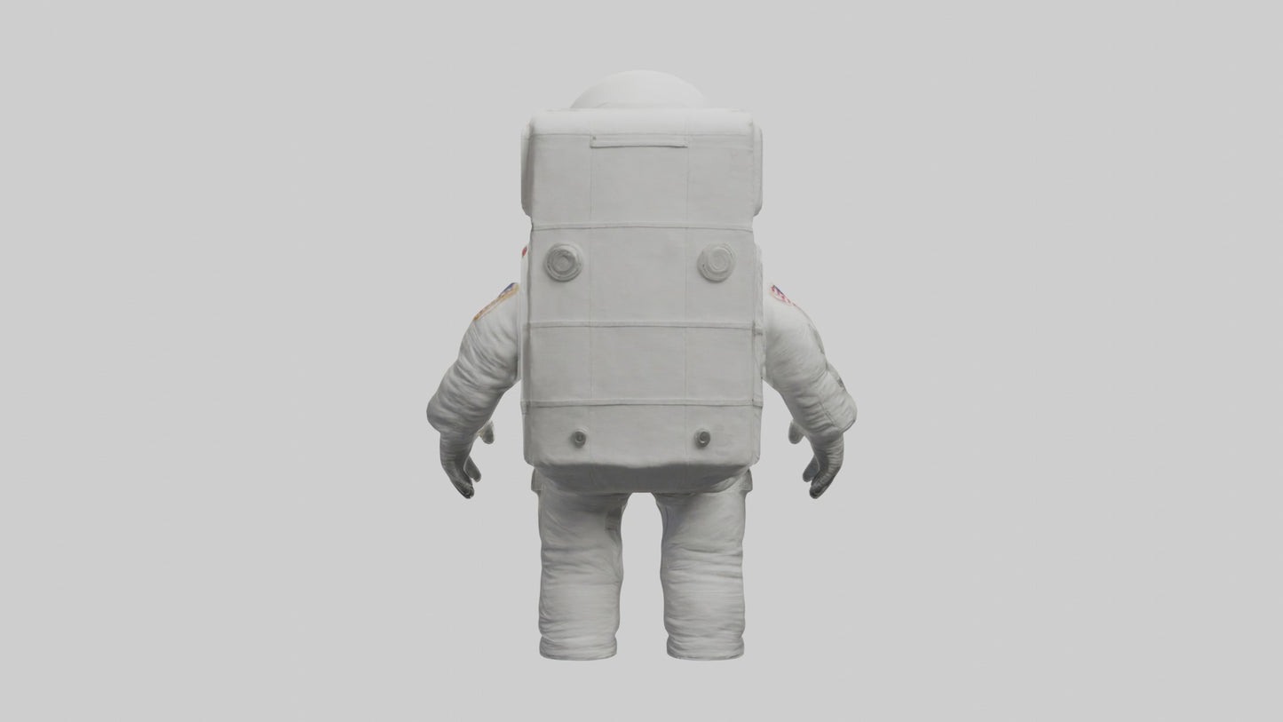 3D model Astronaut Suit Model 1 VR / AR / low-poly
