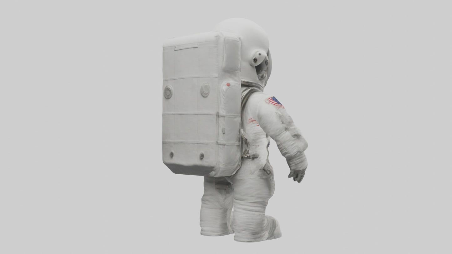 3D model Astronaut Suit Model 1 VR / AR / low-poly