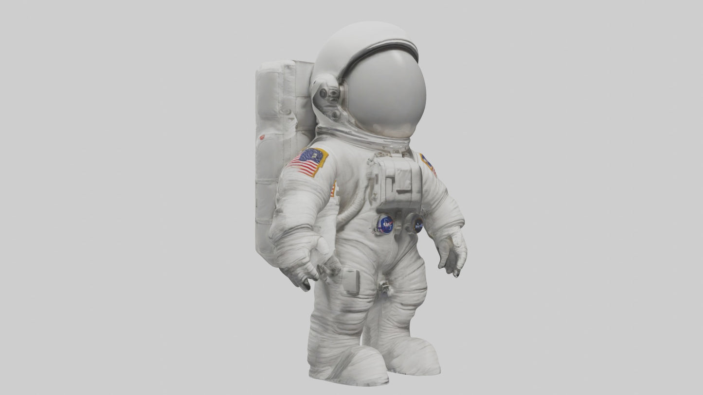 3D model Astronaut Suit Model 1 VR / AR / low-poly