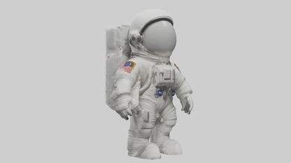 3D model Astronaut Suit Model 1 VR / AR / low-poly