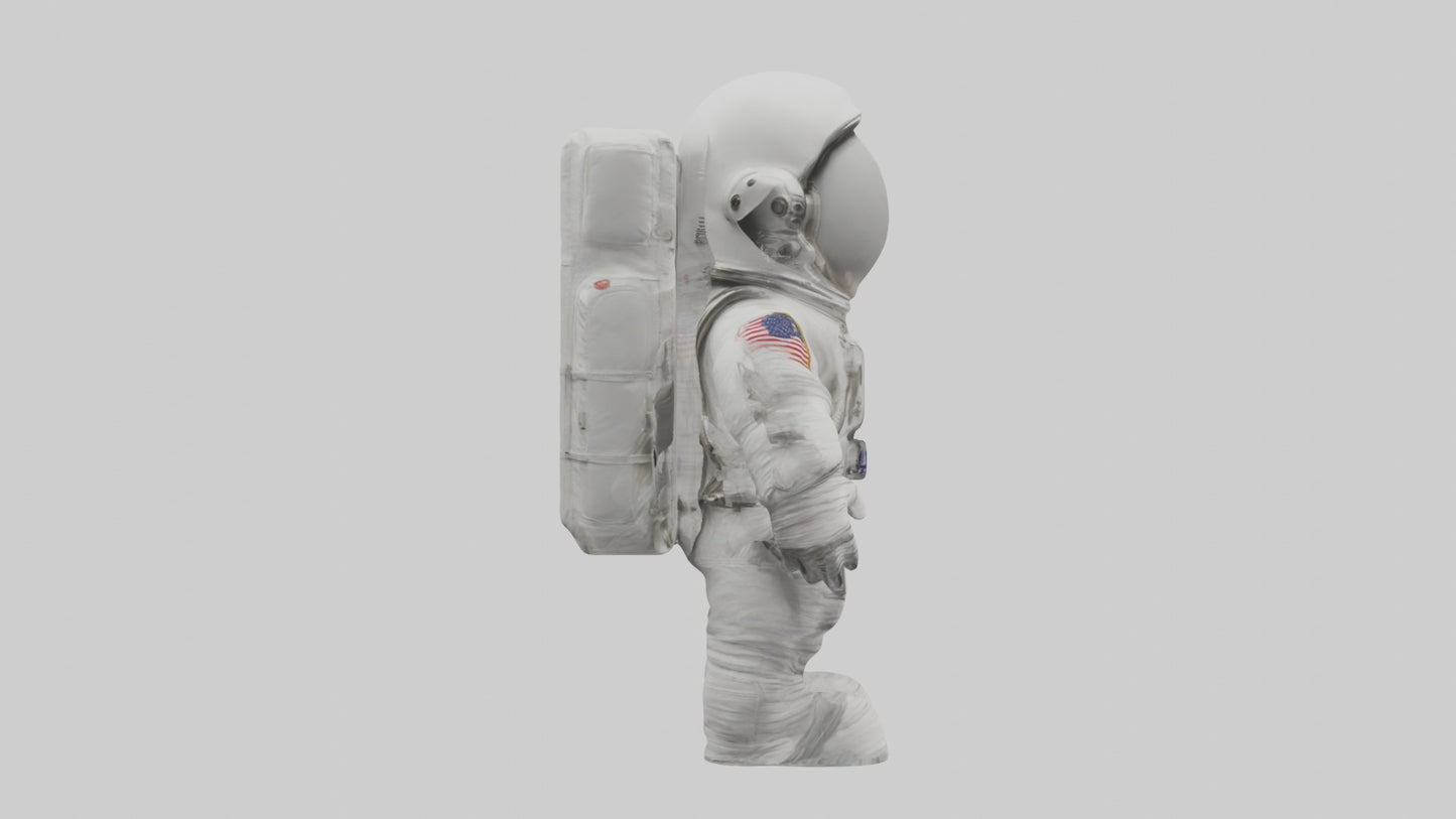 3D model Astronaut Suit Model 1 VR / AR / low-poly