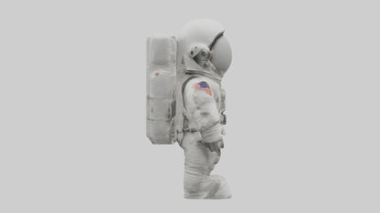 3D model Astronaut Suit Model 1 VR / AR / low-poly