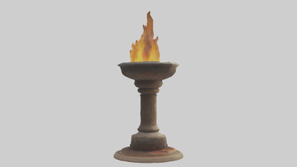 3D model Atash Behramfirealt 1 VR / AR / low-poly