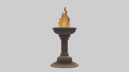 3D model Atash Behramfirealt 1 VR / AR / low-poly