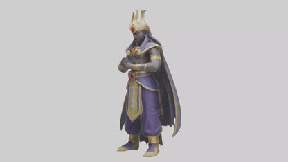 3D model Atem Model 1 VR / AR / low-poly