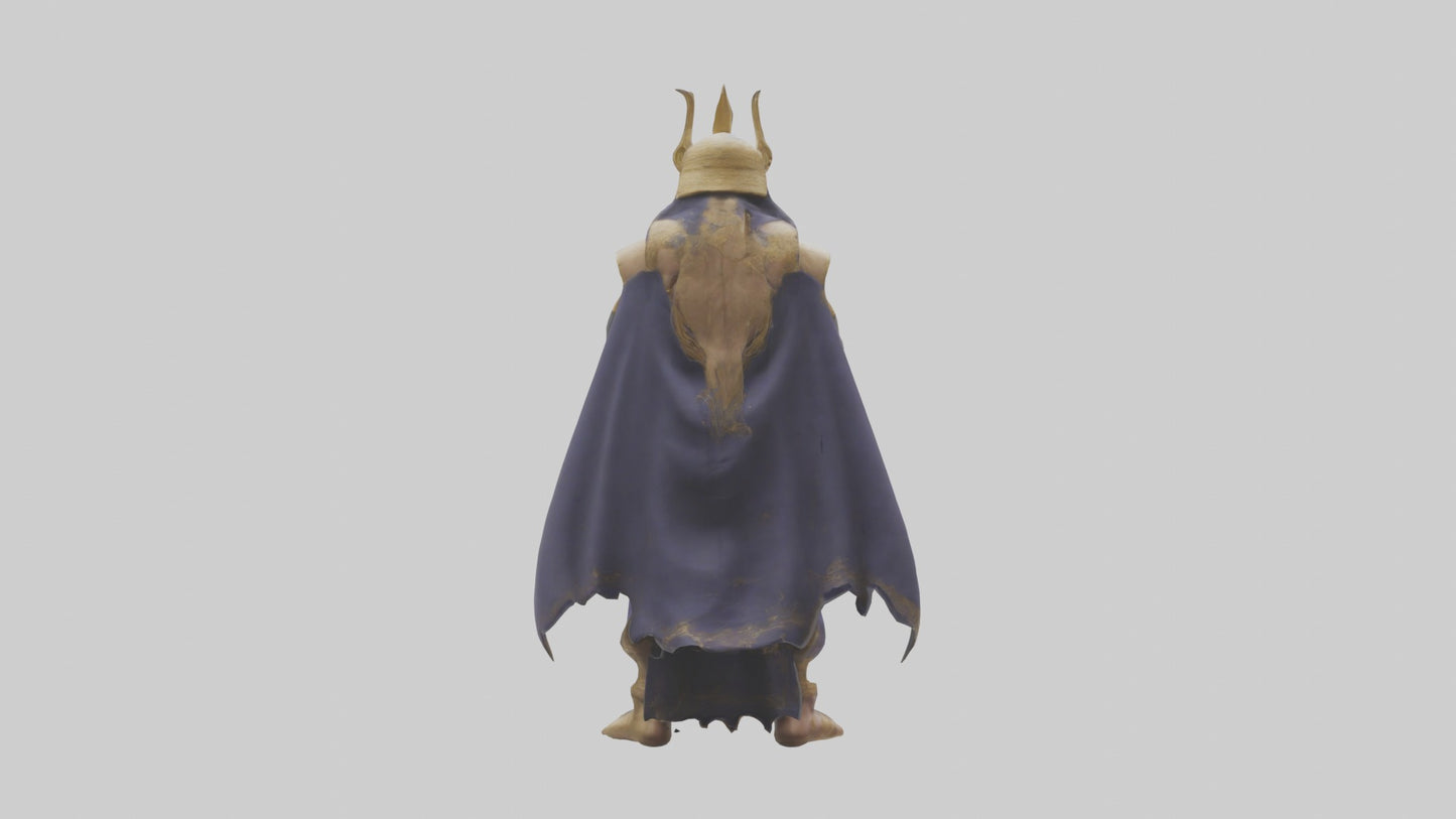 3D model Atem Model 1 VR / AR / low-poly