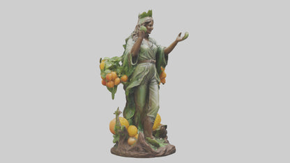 3D model atures Bounty Statue model VR / AR / low-poly