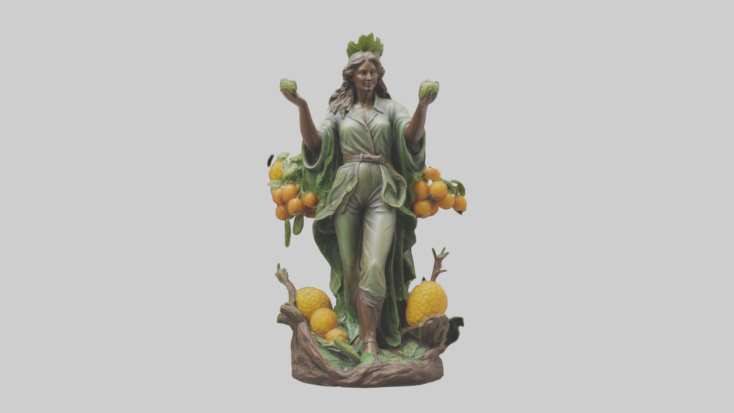 3D model atures Bounty Statue model VR / AR / low-poly