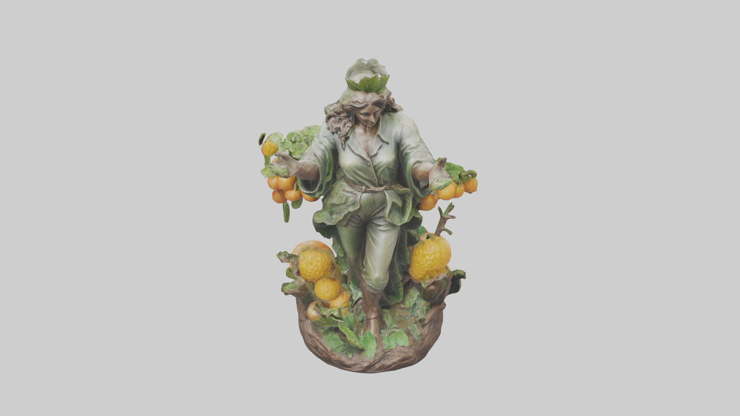3D model atures Bounty Statue model VR / AR / low-poly