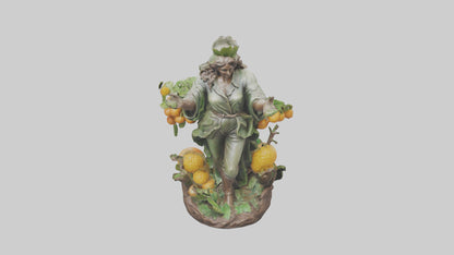 3D model atures Bounty Statue model VR / AR / low-poly