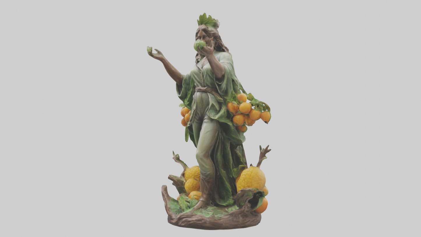 3D model atures Bounty Statue model VR / AR / low-poly