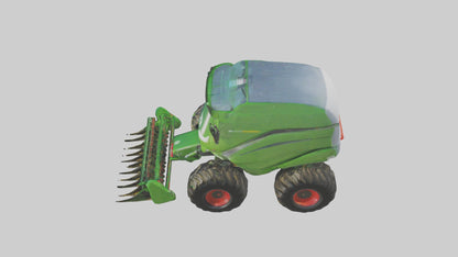 3D model Automated Farm Harves 1 VR / AR / low-poly