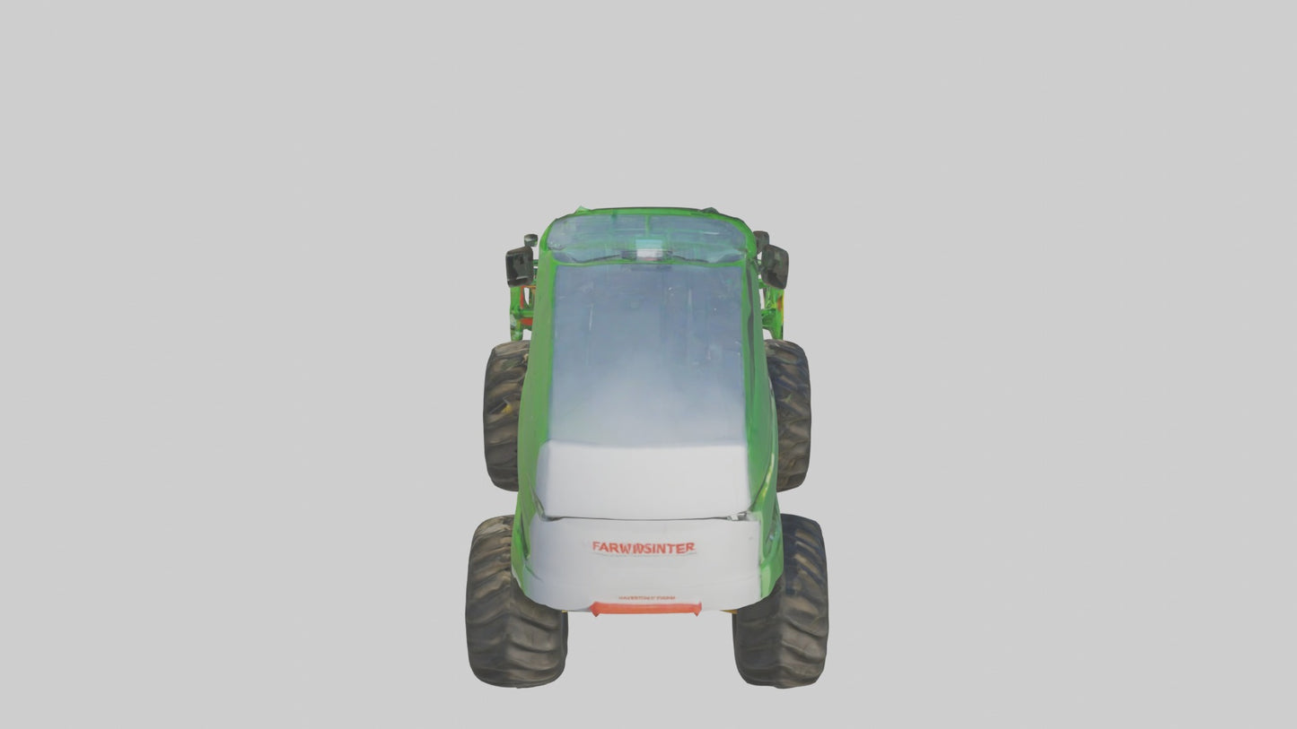 3D model Automated Farm Harves 1 VR / AR / low-poly