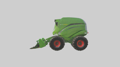 3D model Automated Farm Harves 1 VR / AR / low-poly