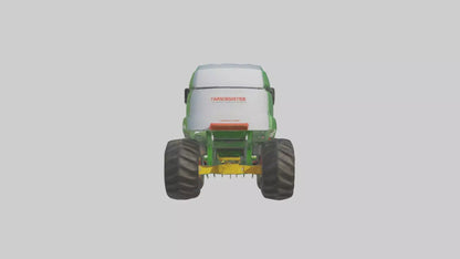 3D model Automated Farm Harves 1 VR / AR / low-poly