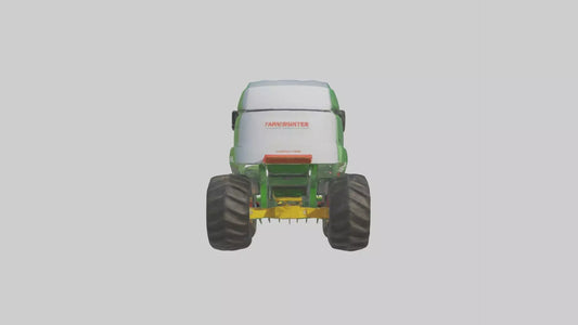 3D model Automated Farm Harves 1 VR / AR / low-poly