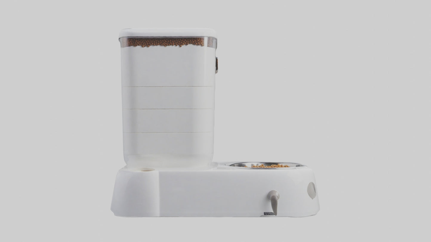 3D model Automatic Pet Feeder 1 VR / AR / low-poly