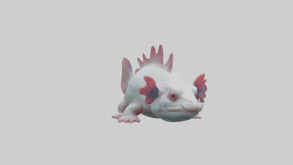 3D model Axolotl Model 1 VR / AR / low-poly