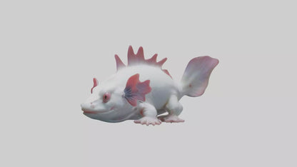 3D model Axolotl Model 1 VR / AR / low-poly