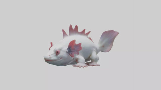 3D model Axolotl Model 1 VR / AR / low-poly