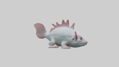 3D model Axolotl Model 1 VR / AR / low-poly