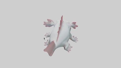3D model Axolotl Model 1 VR / AR / low-poly