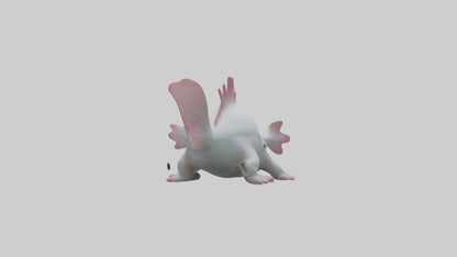 3D model Axolotl Model 1 VR / AR / low-poly