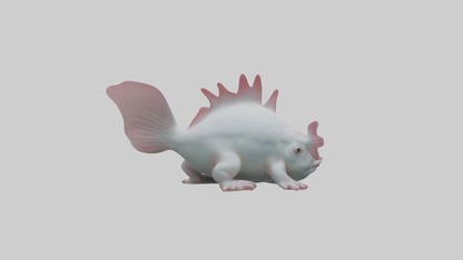 3D model Axolotl Model 1 VR / AR / low-poly