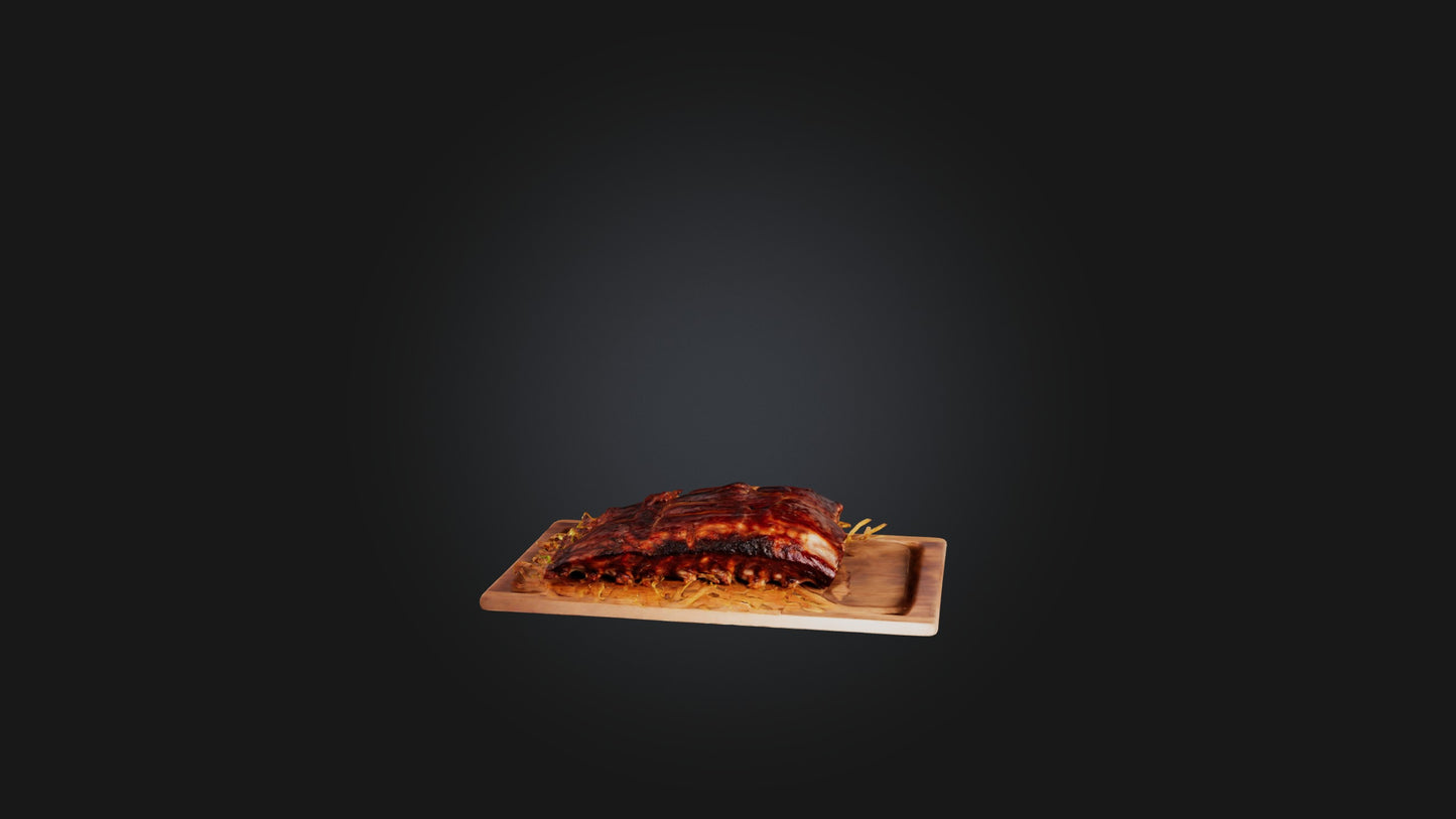 3D model Baby Back Ribs Model VR / AR / low-poly