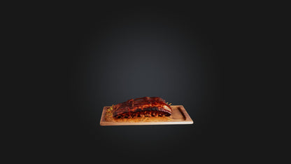 3D model Baby Back Ribs Model VR / AR / low-poly