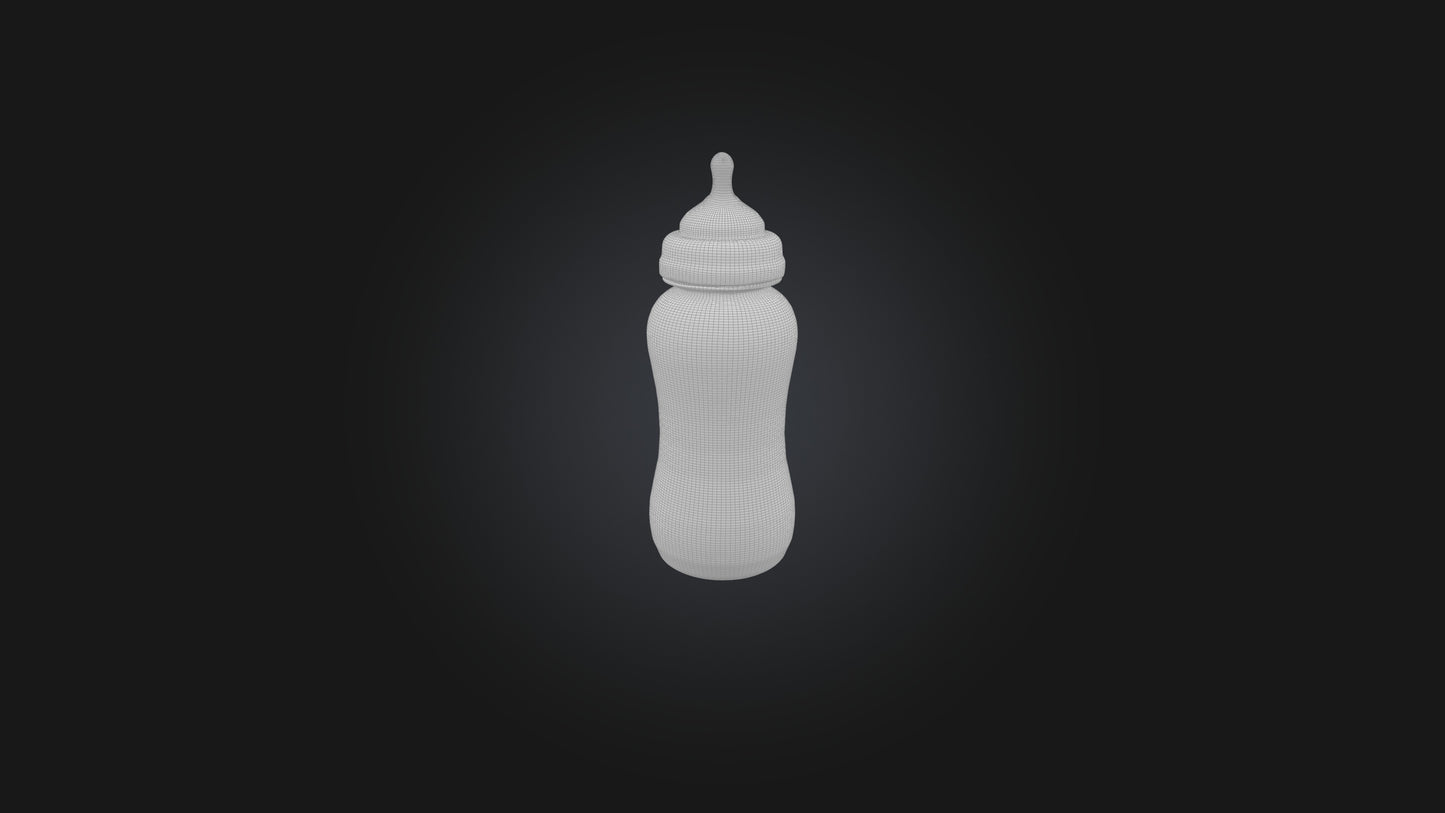 baby bottle 3D model
