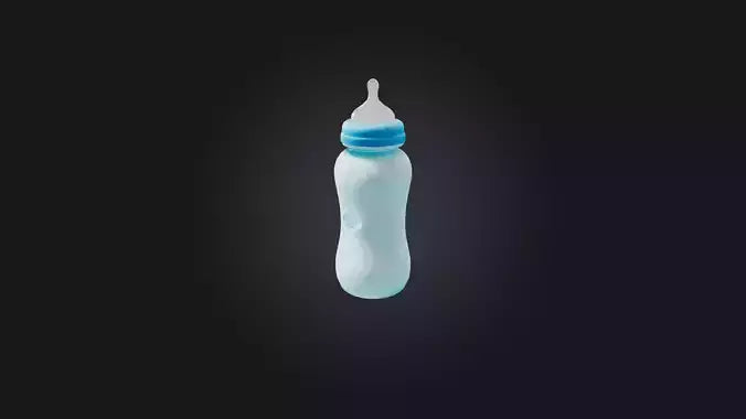 baby bottle 3D model